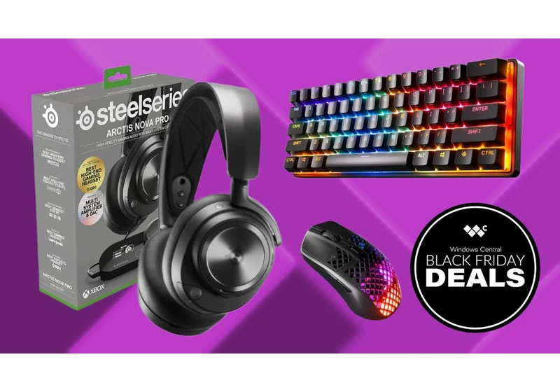  These are my top 3 must-buys from the SteelSeries Black Friday sale — there's never been a better (and cheaper) time to upgrade 