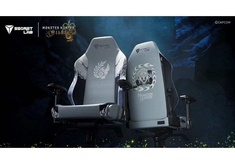  Secretlab reveals a new Monster Hunter Wilds gaming chair, and I already want to sit in it 