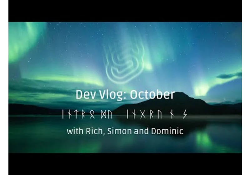 Dev Vlog: October 2023 with Rich Harris, Simon Holthausen and Dominic Gannaway