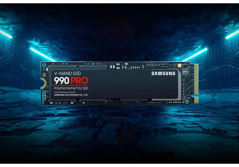 Samsung adds a 4TB option to its high-speed 990 Pro SSDs