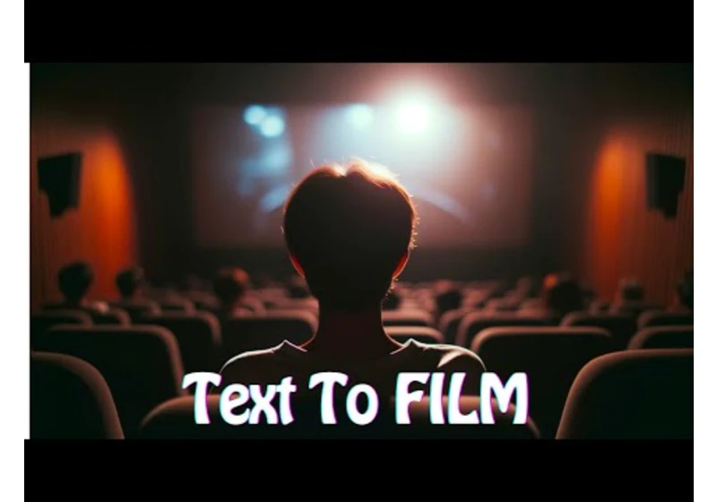 This AI TEXT-to-FILM Generator is Amazing!!!