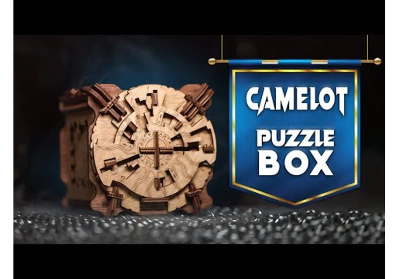 Solving The CAMELOT Puzzle Box!!