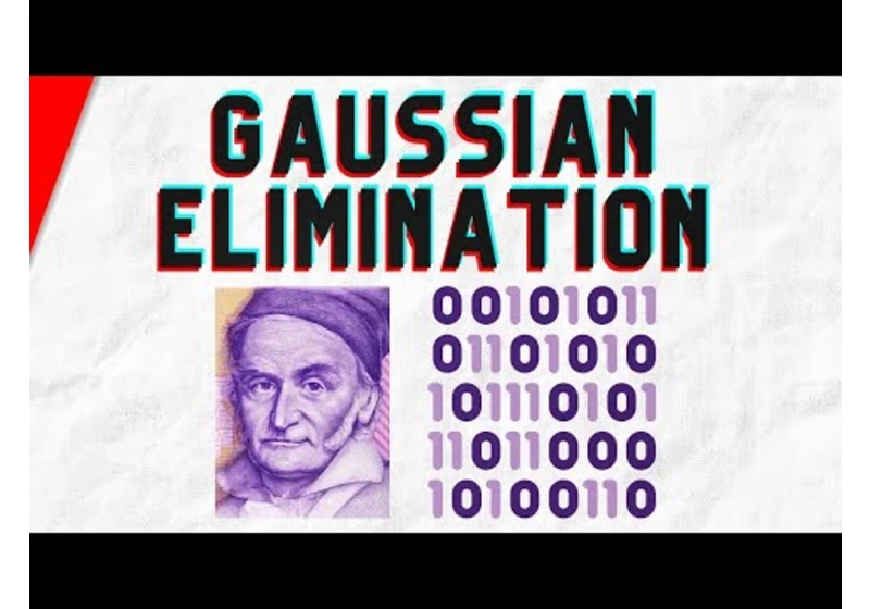 A Guide to Gaussian Elimination (and Solving Systems of Equations) | Linear Algebra