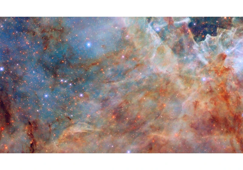 NASA and ESA share a breathtaking Hubble image of the Tarantula Nebula’s outer edge