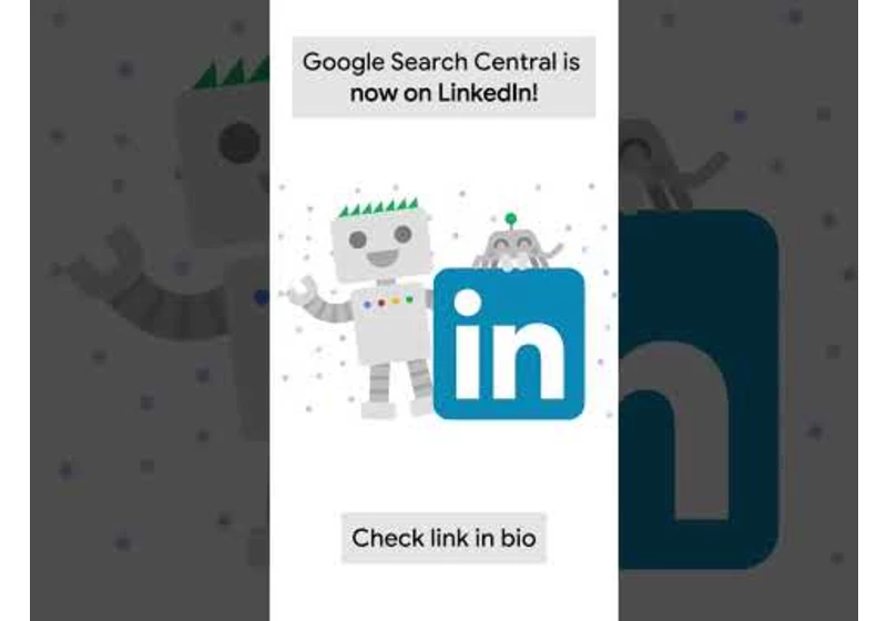 Search Central is now on LinkedIn