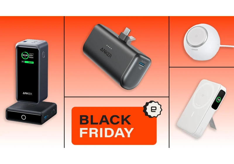 Anker Black Friday deals include up to 47 percent off power banks, wireless chargers and more