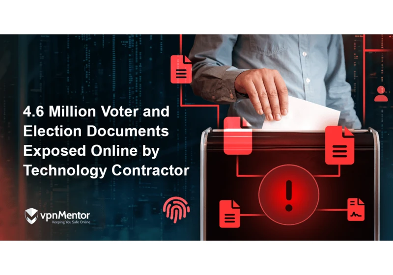 4.6M Voter and Election Documents Exposed Online by Technology Contractor