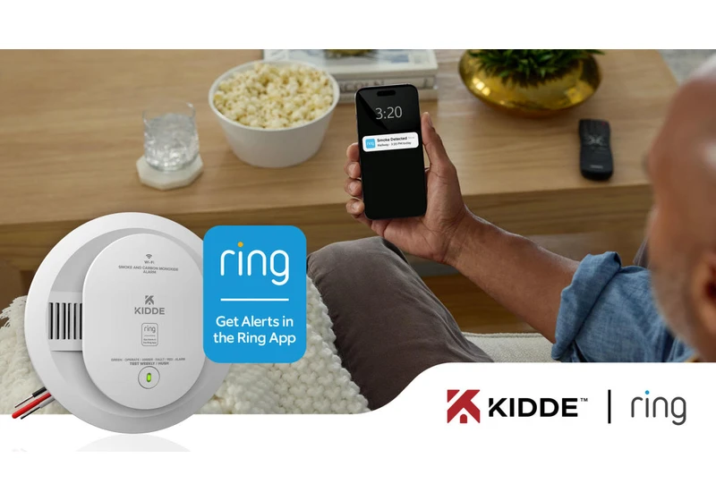 Ring and Kidde launch connected smoke and carbon monoxide alarms