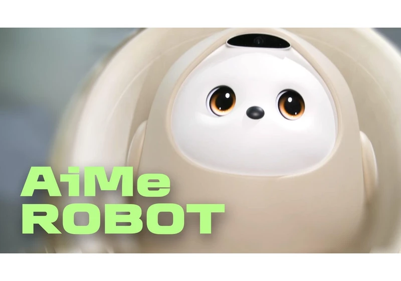 TCL Ai Mi Companion Bot is Just a Baby That Follows You Around video