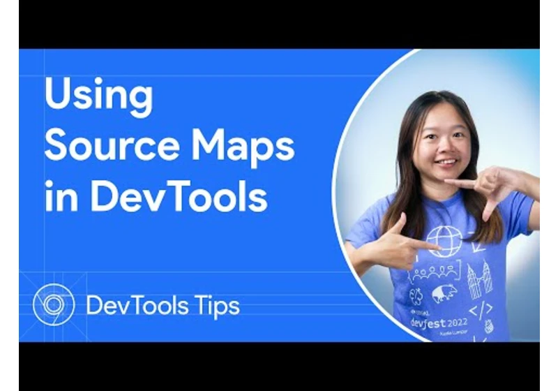 Using source maps in DevTools