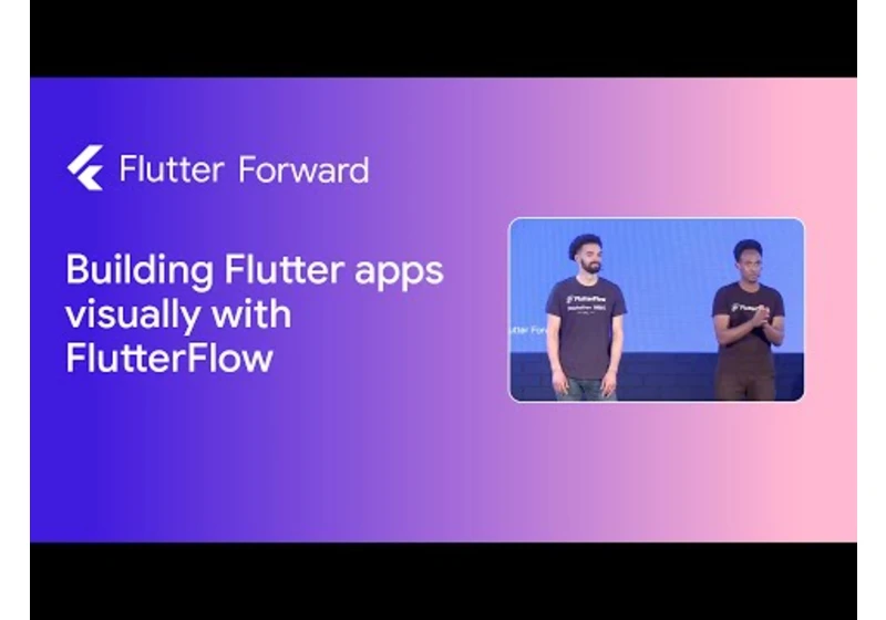 Building Flutter apps visually with FlutterFlow