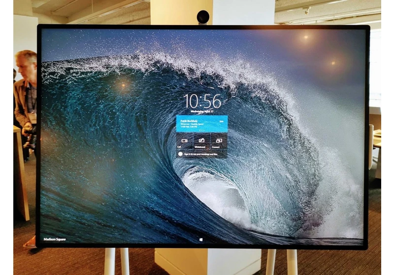  Microsoft announces second-generation Surface Hub 2S coming later this year with new version of Windows 