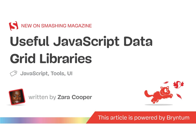 Useful JavaScript Data Grid Libraries