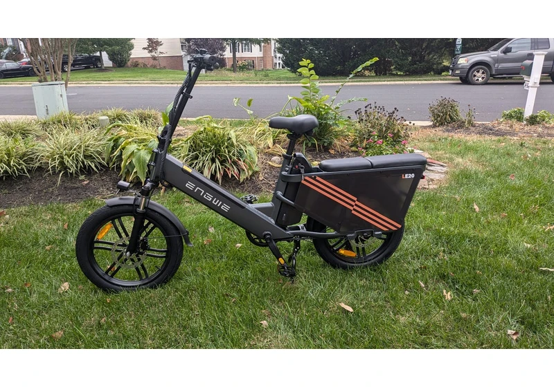 The Engwe LE20 is an electric cargo bike I actually want to ride long distances