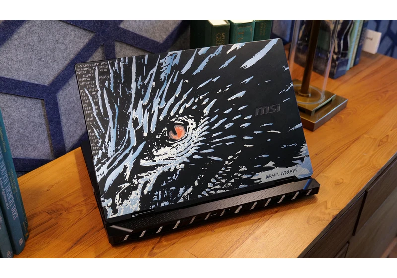 The MSI Titan 18 HX Dragon Edition is fierce as hell