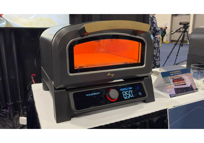 Current Backyard debuts the Model P smart pizza oven at CES 2025