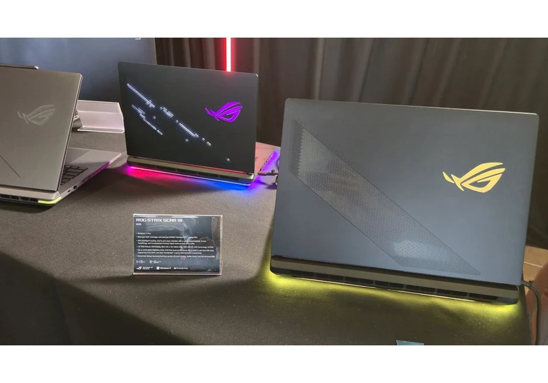  New Nvidia and AMD GPUs bring next-gen oomph to Asus CES 2025 gaming laptop line-up 