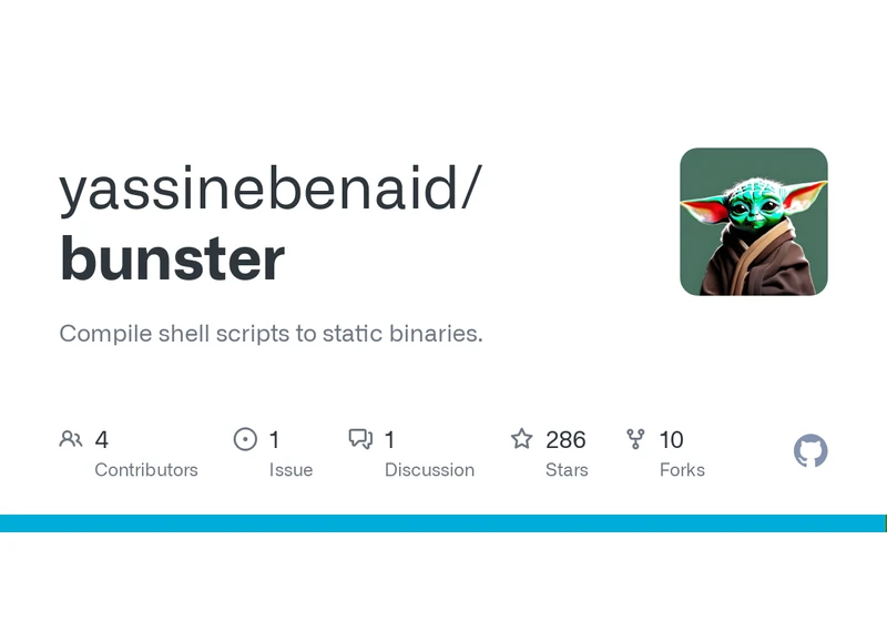 Bunster: Compile bash scripts to self contained executables