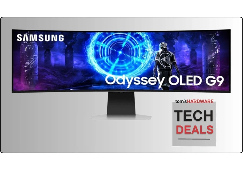  Samsung's impressive 49-inch Odyssey OLED G9 gaming monitor drops by $400 for Presidents' Day 