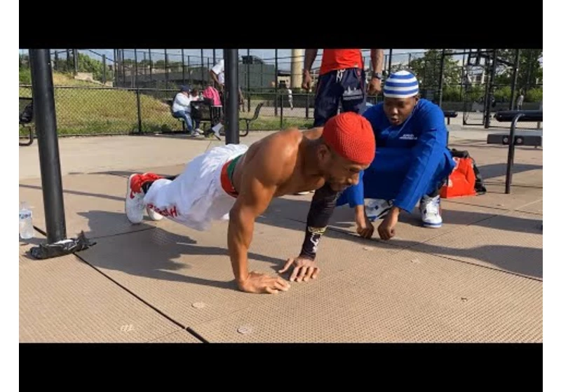 50 Push ups and 100 Pull ups in 5 Minutes Challenge - Islaam | That's Good Money