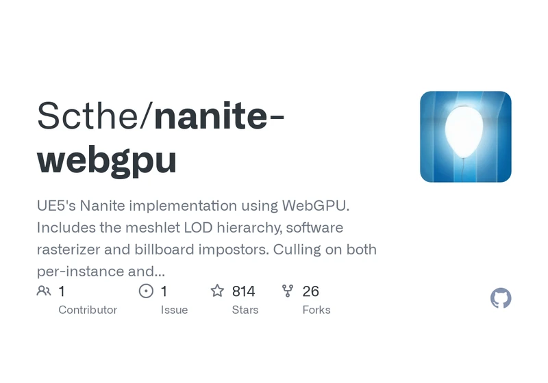 UE5 Nanite in WebGPU