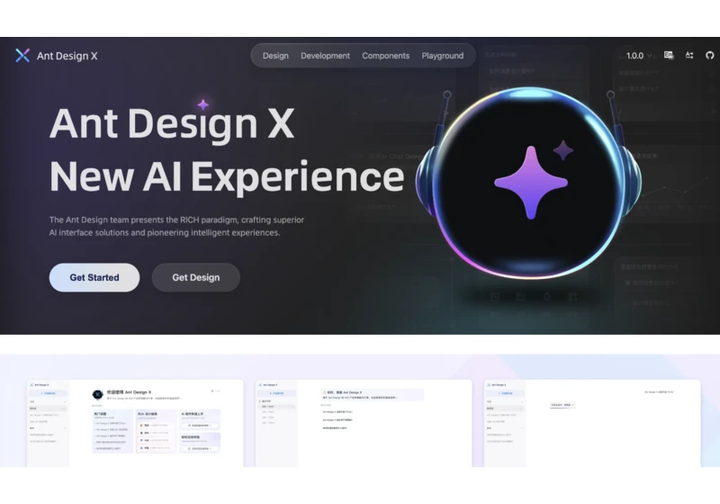 Ant Design X 1.0 is out