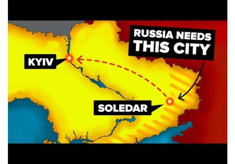 Why Russia Needs City of Soledar (War in Ukraine)