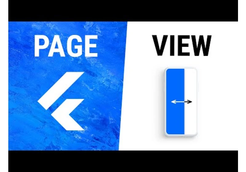 Flutter PageView Widget