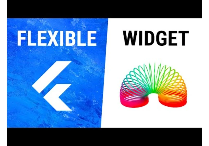 Flutter Flexible Widget