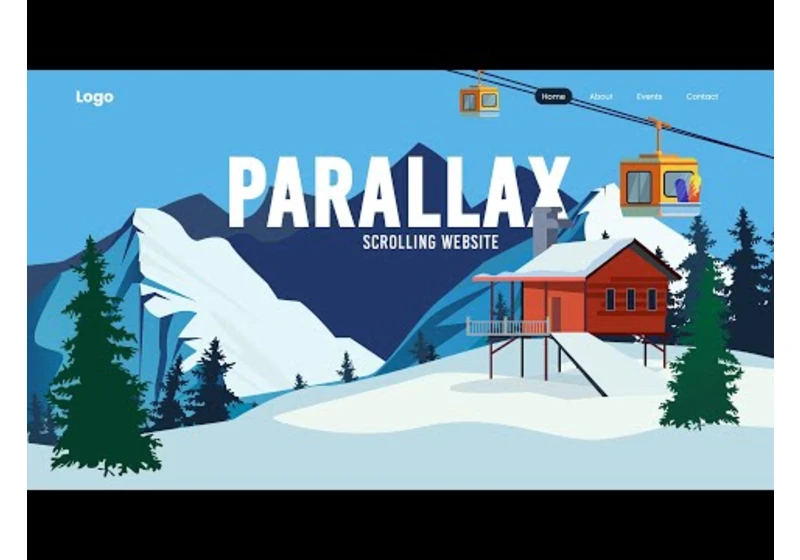 How to Make Parallax Scrolling Website using Html CSS & Javascript | Scroll Trigger