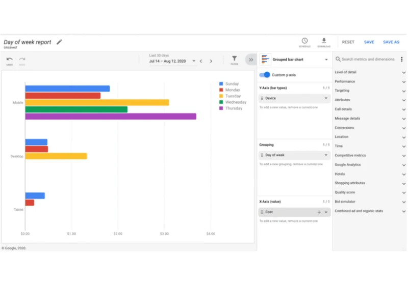 Google Ads Report Editor gets a new look