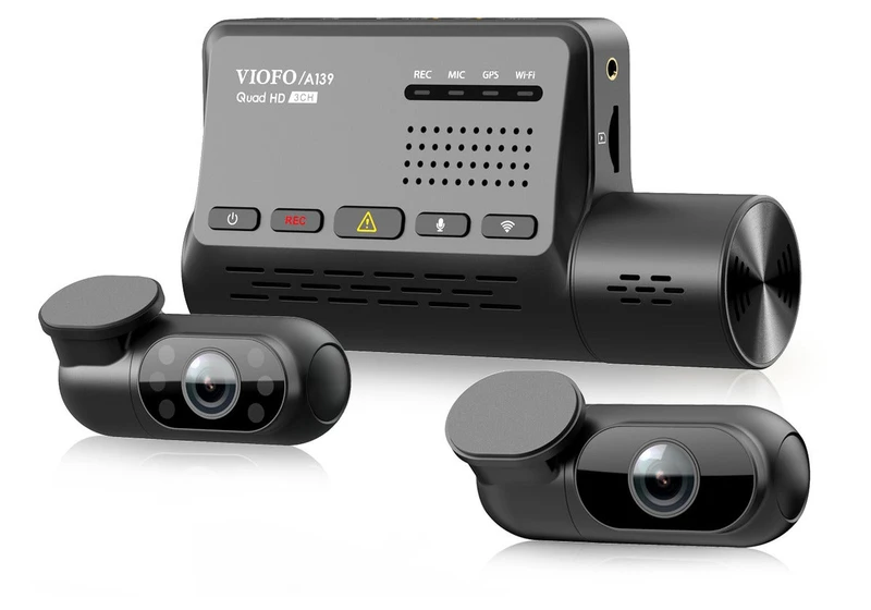 Viofo A139 3CH 3-channel dash cam review: Discrete design and full car coverage