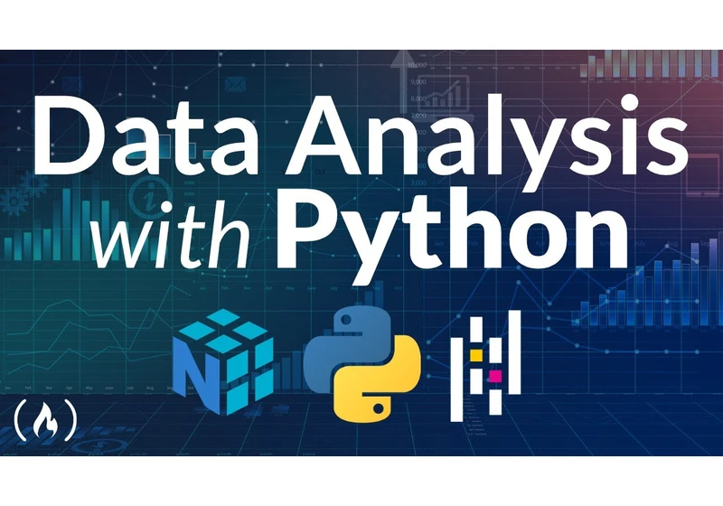 Data Analysis with Python Course - Numpy, Pandas, Data Visualization