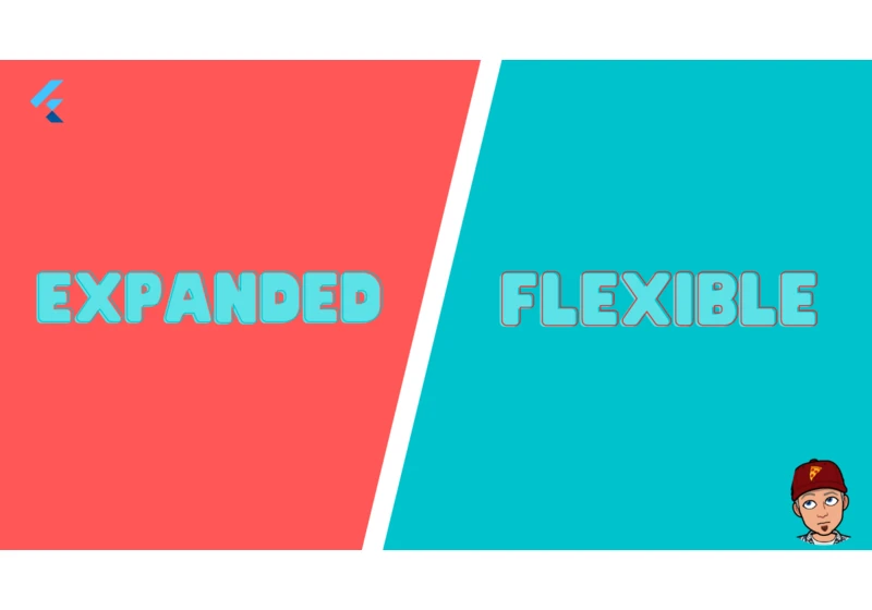 Flutter- Flexible vs Expanded