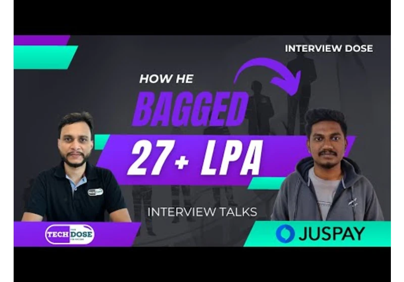 Juspay Interview Experience | Offer