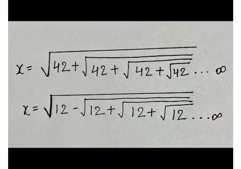 Can you solve this amazing math problem? Math trick