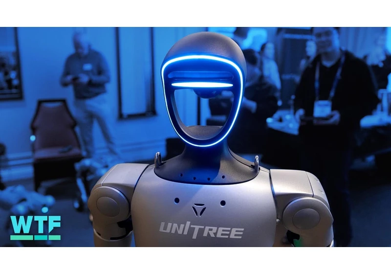 Hands-On with Unitree G1 Humanoid Robot video