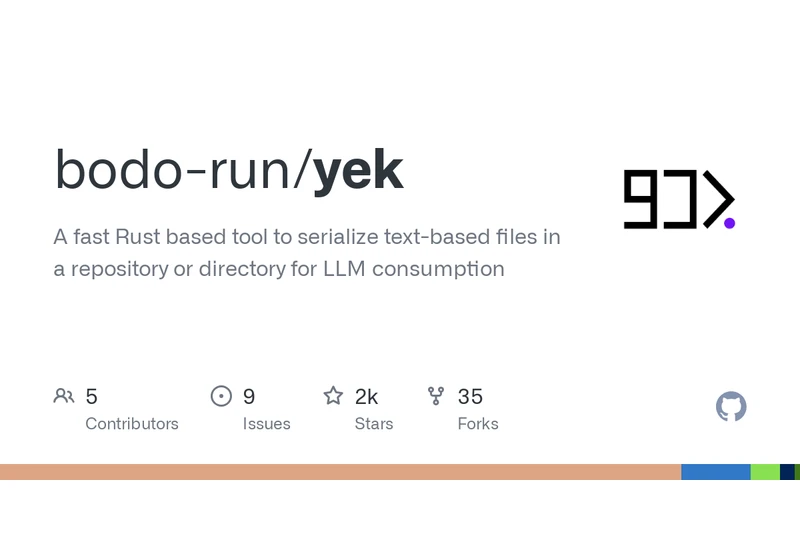 Yek: Serialize your code repo (or part of it) to feed into any LLM