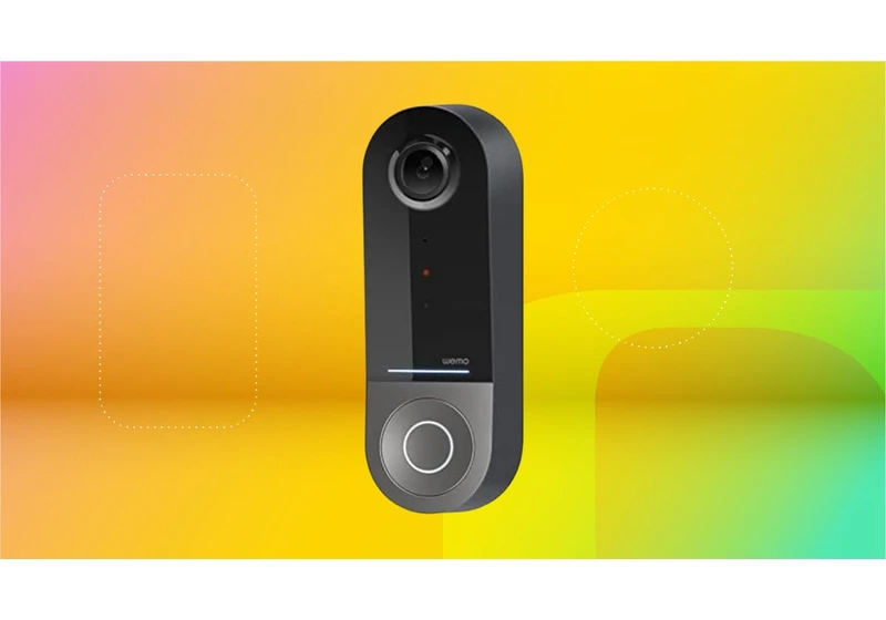 Save Up to 84% on a New Belkin WeMo Video Doorbell System With This New Year Woot Deal