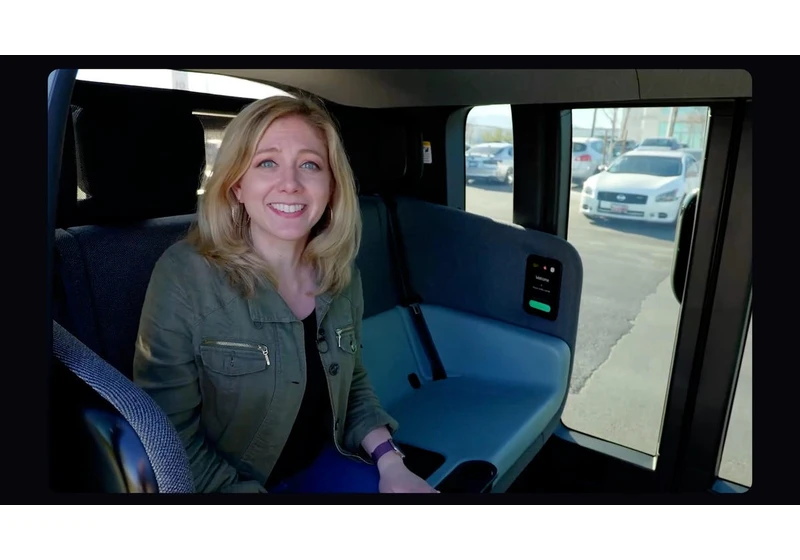 Bridget Rides in a Zoox Autonomous Car: Tech Therapy video