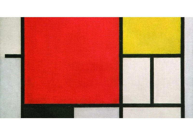 Computer program 'paints' porphyrin structures in the style of Piet Mondrian