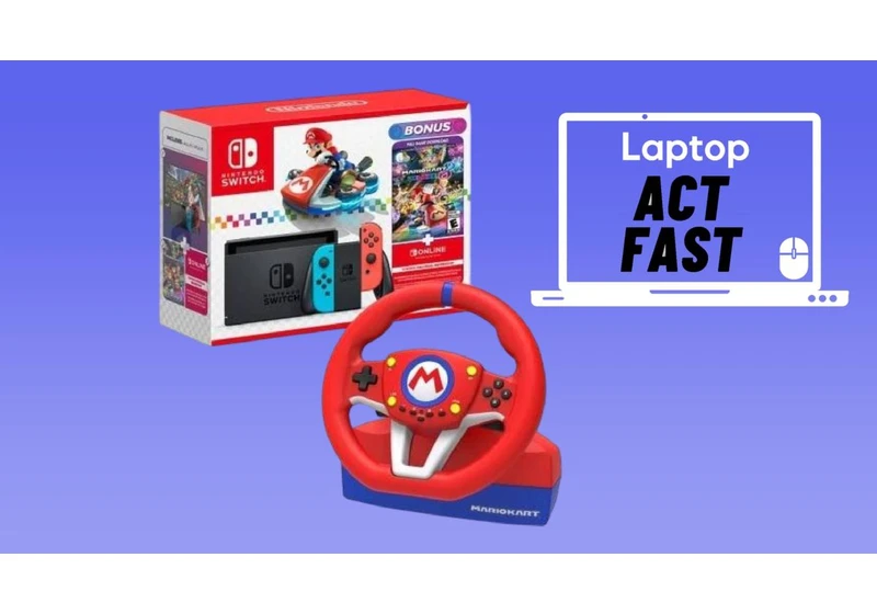  Act fast to get this exclusive Nintendo Switch Mario Kart 8 Deluxe bundle in time for Christmas 