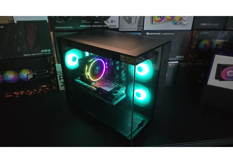  Montech King 65 Pro Case Review: Diffused lighting and dark glass 