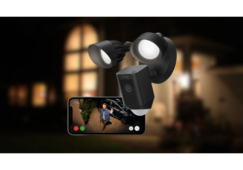 The Ring Floodlight Cam just hit its lowest price yet