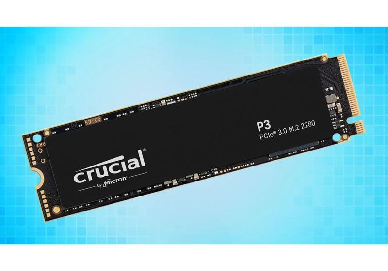  Crucial P3 2TB, PCIe 3.0 SSD Now $88 at Amazon 