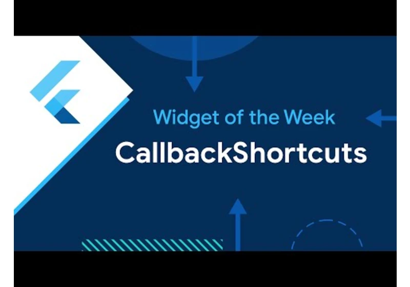 CallbackShortcuts (Widget of the Week)