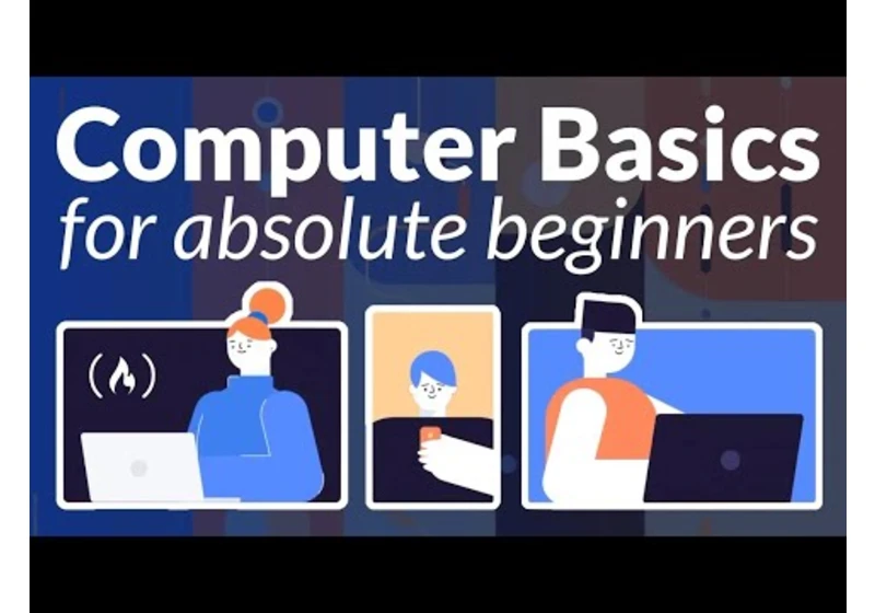 Computer & Technology Basics Course for Absolute Beginners