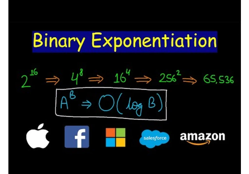 Binary Exponentiation | Pow(x,n) | Leetcode #50