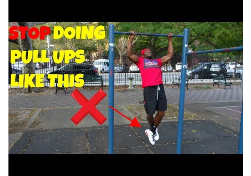 Stop Doing Pull Ups Like This! - Avoid Making These Common Mistakes | That's Good Money