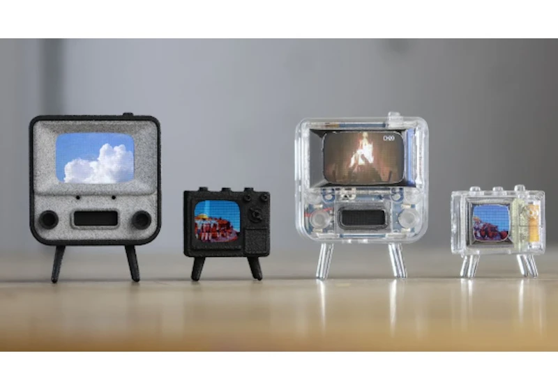  TinyTVs Offer a Bitesize Raspberry Pi Dose of Television 